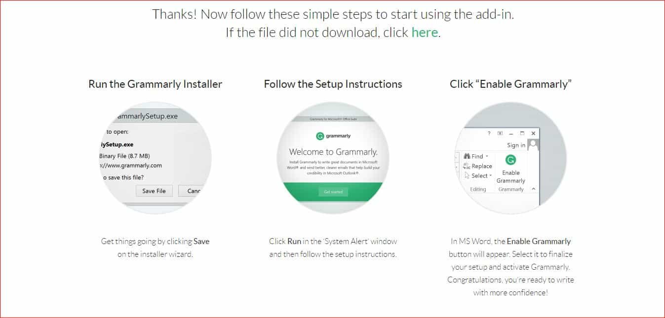 grammarly for microsoft word 2010