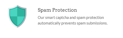 WPForms spam protection